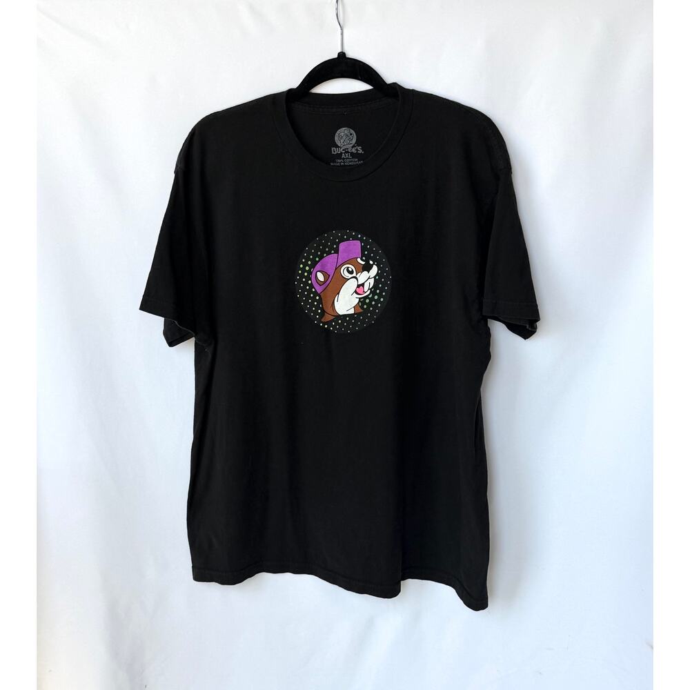 Buc-ee’s Is My Jam T Shirt Black Graphic Beaver Boombox Tee XL Funny
